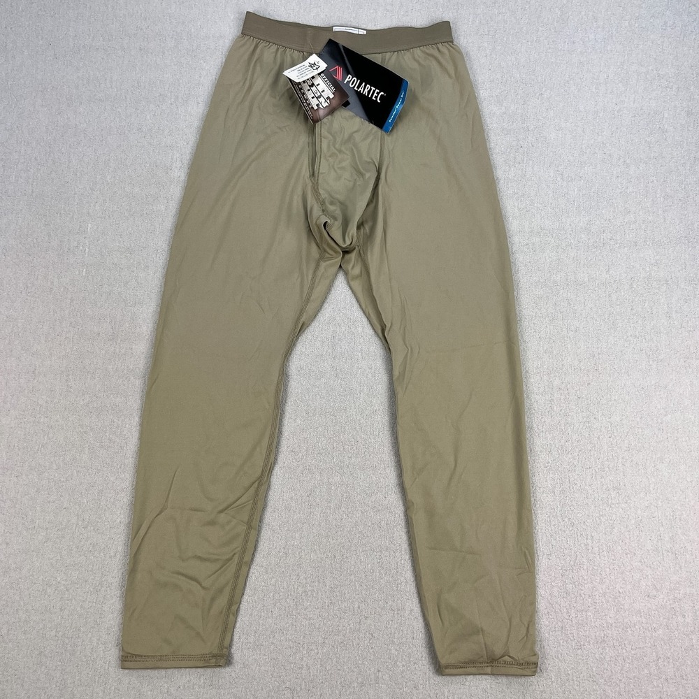Gen III Level 1 Lightweight Cold Weather Drawers Mens S-Short Polartec Beige NEW